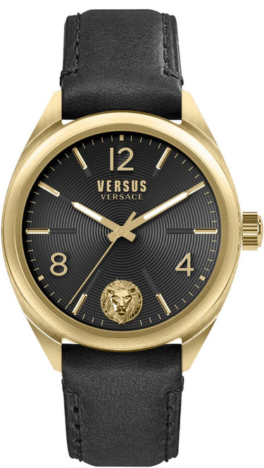 Versus by Versace Herren Armbanduhr Lexington 44 mm Armband Leder VSPLI3321